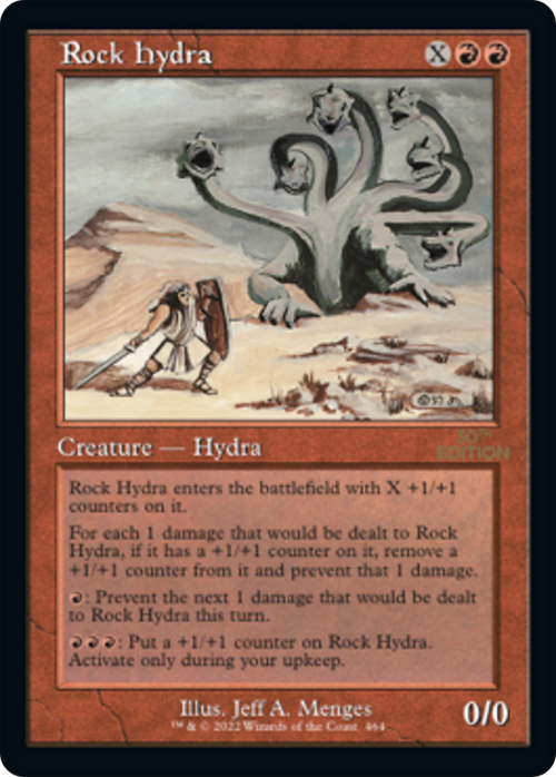 Rock Hydra (Retro Frame) (30A-464) - 30th Anniversary Edition