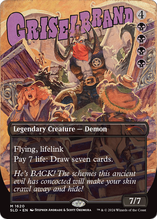 Griselbrand (1620) (SLD-1620) - Secret Lair Drop (Borderless) Foil