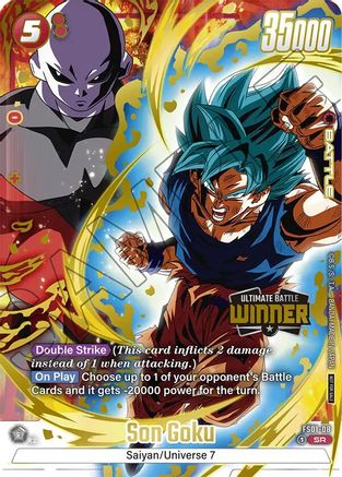 Son Goku - FS01-08 (Ultimate Battle Winner) (FS01-08) - Tournament and Championship Promos Holofoil