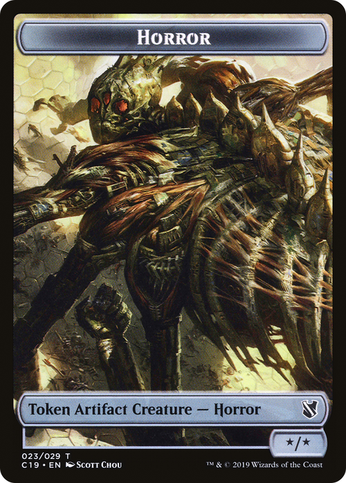 Horror (TC19-023) - Commander 2019 Tokens