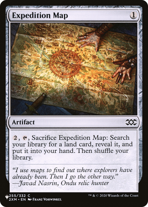 Expedition Map (LIST-2XM-255) - The List