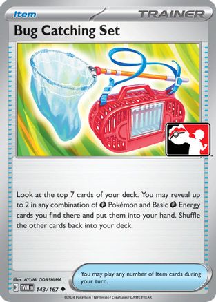 Bug Catching Set 143  Prize Pack Series Cards - Uncommon