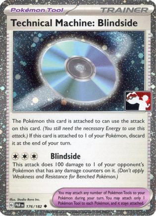 Technical Machine: Blindside (Cosmos Holo) 176/182  - Holofoil Prize Pack Series Cards - Uncommon