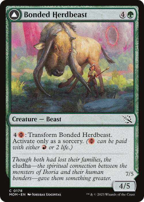 Bonded Herdbeast (MOM-178) - March of the Machine