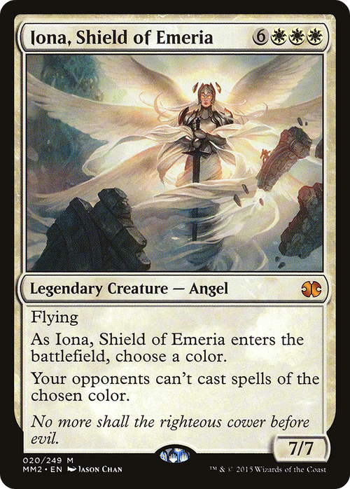 Iona, Shield of Emeria (MM2-020) - Modern Masters 2015 Foil