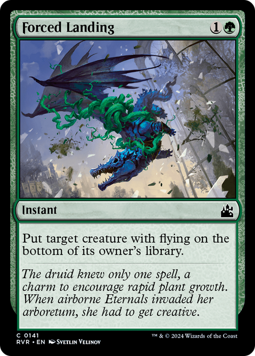 Forced Landing (RVR-141) - Ravnica Remastered Foil