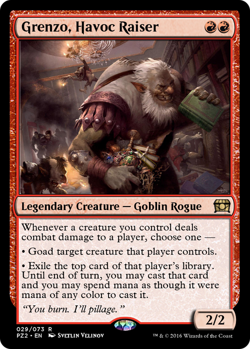 Grenzo, Havoc Raiser (PZ2-029) - Treasure Chest