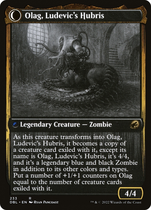 Ludevic, Necrogenius (DBL-233) - Innistrad: Double Feature: (Double Faced Transform)