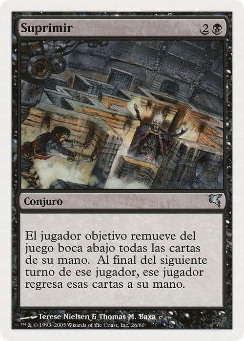 Suppress (Italian) - "Sopprimere" (PSAL-A26) - Salvat 2005