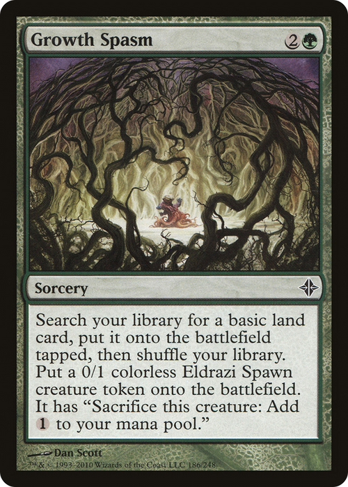 Growth Spasm (ROE-186) - Rise of the Eldrazi Foil