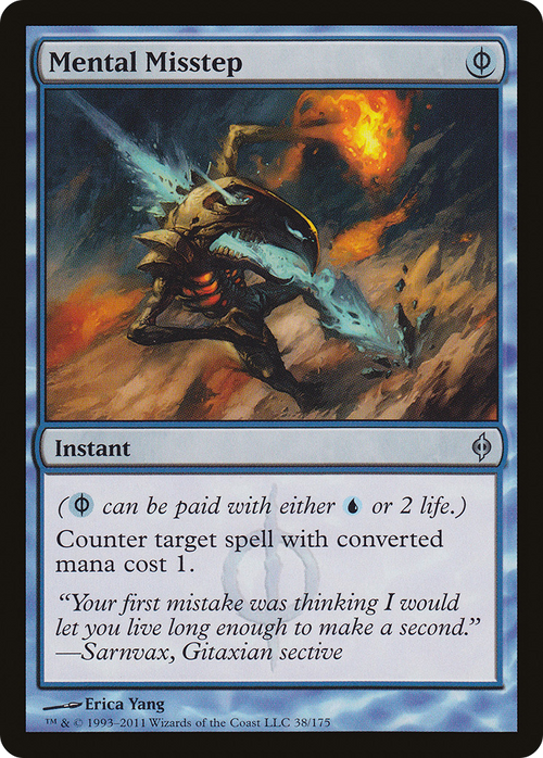 Mental Misstep (NPH-038) - New Phyrexia