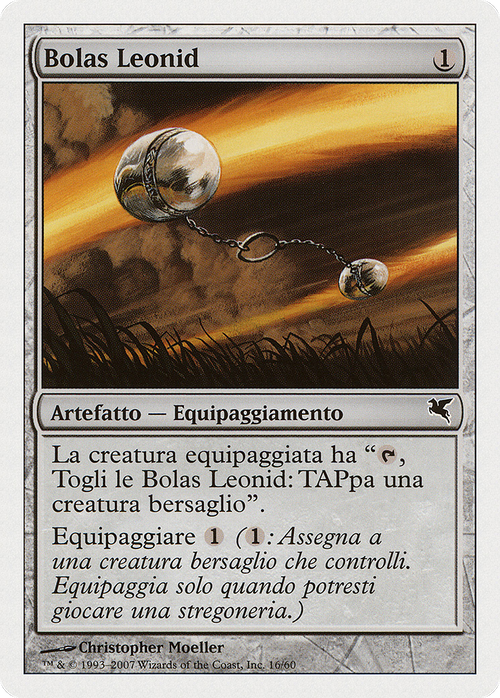 Leonin Bola (Italian) - "Bolas Leonid" (PSAL-L16) - Salvat 2005