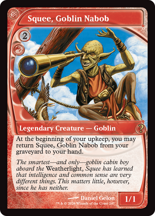 Squee, Goblin Nabob (Future Sight) (MB2-247) - Mystery Booster 2 Foil