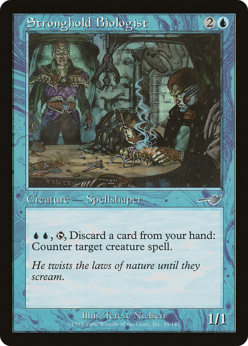 Stronghold Biologist (NMS-045) - Nemesis Foil