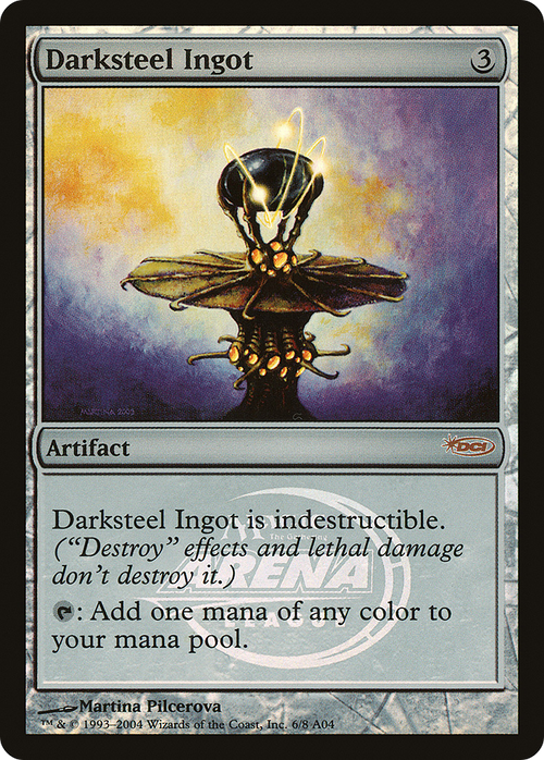 Darksteel Ingot (ARENA-006) - Arena League 2004 Foil