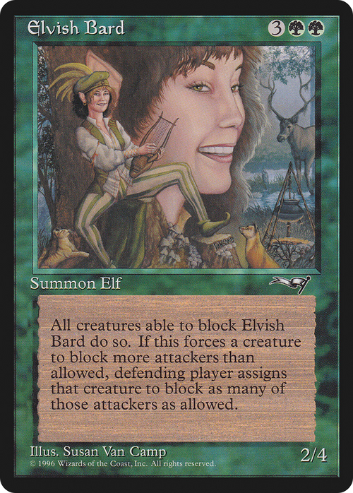 Elvish Bard (ALL-) - Alliances