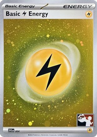 Basic Lightning Energy (Cosmos Holo) 004  - Holofoil Prize Pack Series Cards - Common