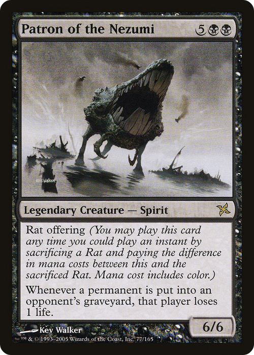 Patron of the Nezumi (BOK-077) - Betrayers of Kamigawa Foil