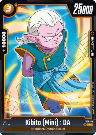 Kibito (Mini) : DA (FS08-03) - Starter Deck 8 Vegeta Mini Super Saiyan 3