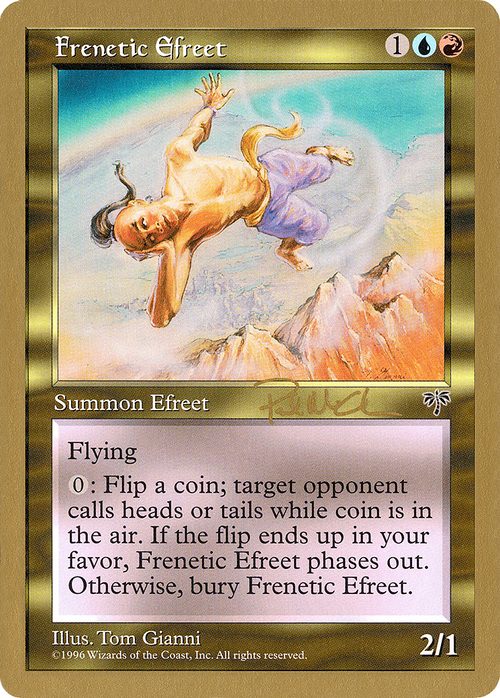 Frenetic Efreet - 1997 Paul McCabe (MIR) (WCD-) - World Championship Decks 1997