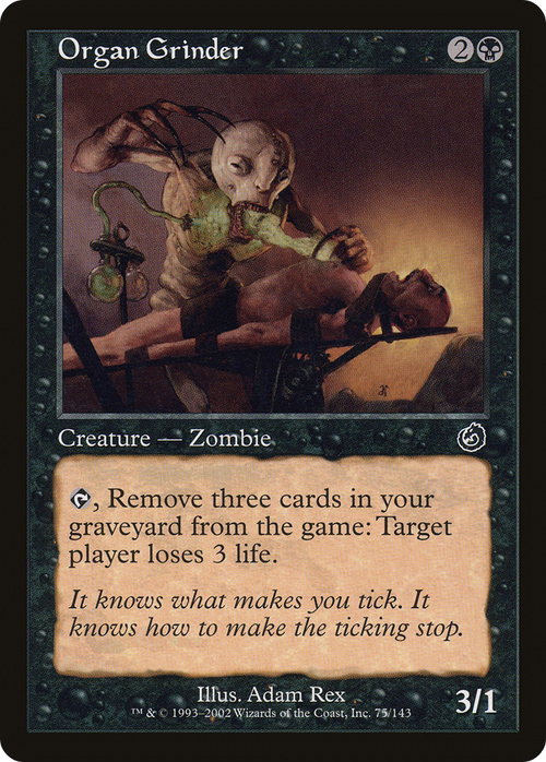 Organ Grinder (TOR-075) - Torment Foil