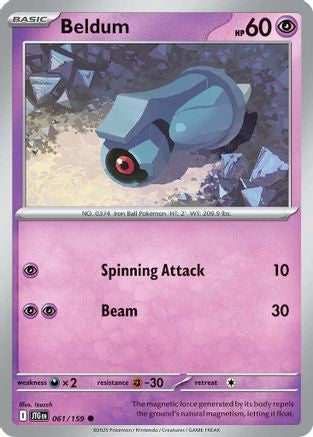 Beldum 061  SV09 Journey Together - Common