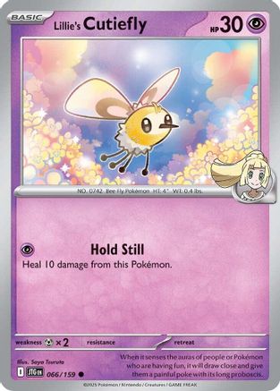 Lillie's Cutiefly 066  SV09 Journey Together - Common