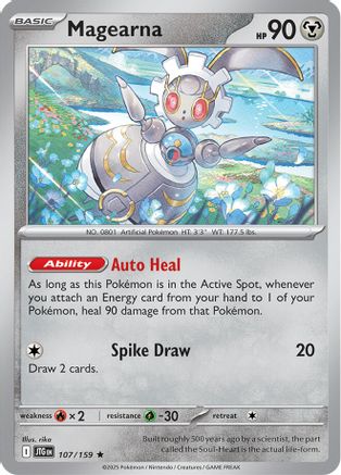 Magearna 107  - Holofoil SV09 Journey Together - Rare