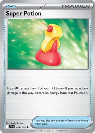 Super Potion 158  SV09 Journey Together - Uncommon