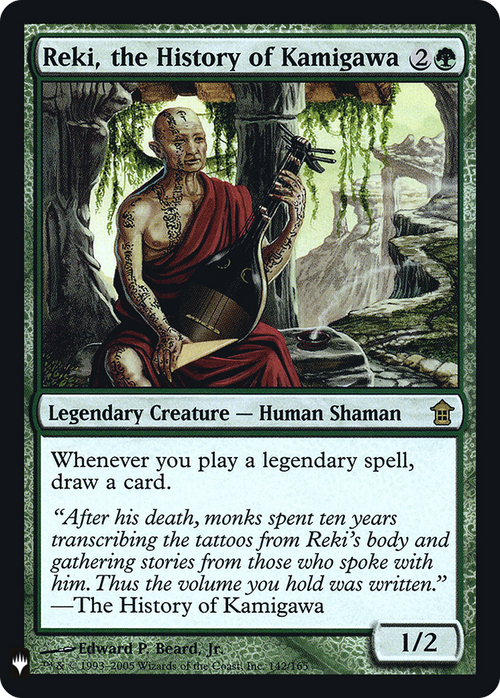 Reki, the History of Kamigawa (LIST-SOK-142) - The List Foil