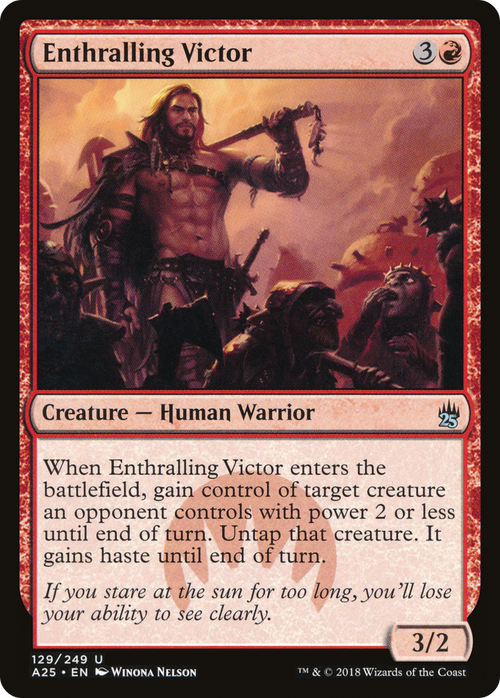 Enthralling Victor (A25-129) - Masters 25