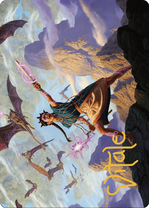 Warden of the Inner Sky // Warden of the Inner Sky (ALCI-007) - The Lost Caverns of Ixalan Art Series (Borderless) Foil