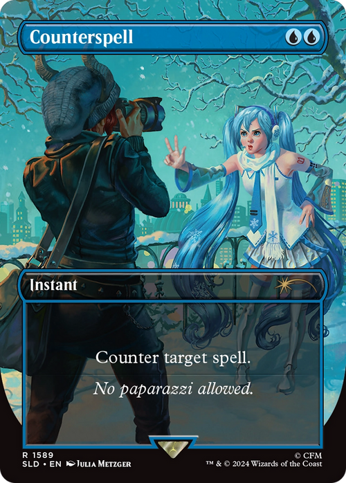 Counterspell (1589) (SLD-1589) - Secret Lair Drop (Borderless)