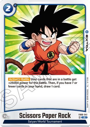 Scissors Paper Rock (FB06-041) - Rivals Clash Holofoil