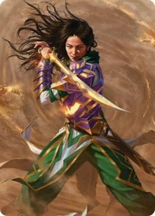Descendant of Storms Art Card (2/54) (AATDM-002) - Art Series: Tarkir: Dragonstorm