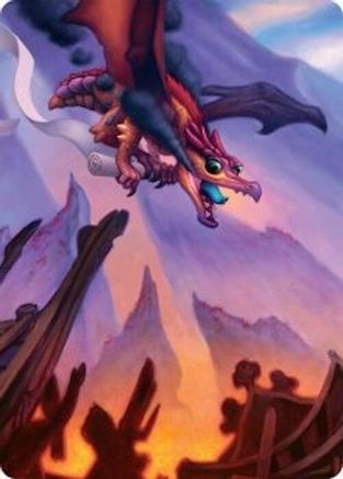 Scavenger Regent Art Card (45/54) (AATDM-045) - Art Series: Tarkir: Dragonstorm
