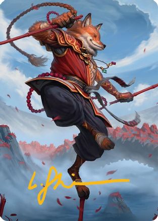 Equilibrium Adept Art Card (16/54) (Gold-Stamped Signature) (AATDM-016) - Art Series: Tarkir: Dragonstorm