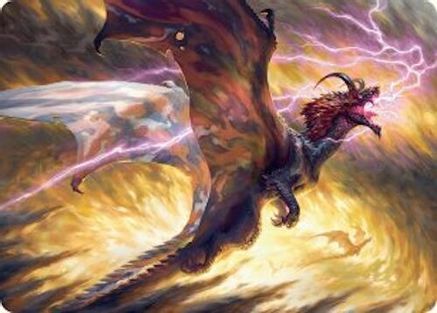 Stormscale Scion Art Card (17/54) (AATDM-017) - Art Series: Tarkir: Dragonstorm