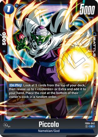 Piccolo (Limited Pack 01) (FB04-042) - Tournament and Championship Promos
