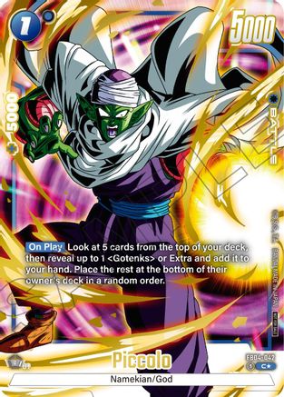 Piccolo (Alternate Art) (Limited Pack 01) (FB04-042) - Tournament and Championship Promos Holofoil