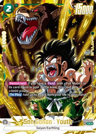 Son Gohan : Youth (Alternate Art) (Limited Pack 01) (FB04-060) - Tournament and Championship Promos Holofoil