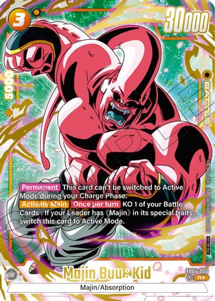 Majin Buu : Kid (Alternate Art) (Limited Pack 01) (FB04-095) - Tournament and Championship Promos Holofoil