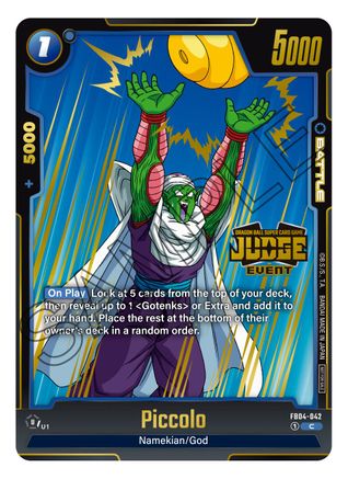 Piccolo (Judge Pack (Event Judge) 03) (FB04-042) - Tournament and Championship Promos Holofoil
