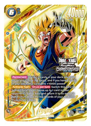 Vegito - FB04-130 (Alternate Art) (FB04-130) - Fusion World Promotion Cards and Packs Holofoil