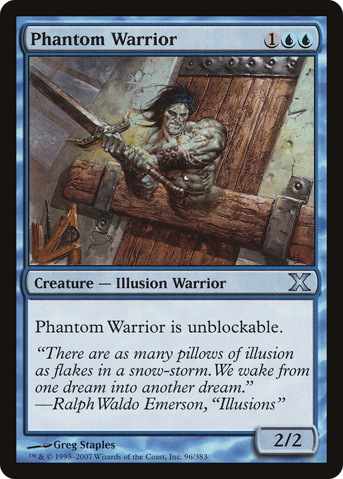 Phantom Warrior (10E-096) - Tenth Edition