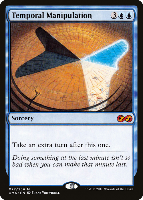 Temporal Manipulation (UMA-077) - Ultimate Masters Foil