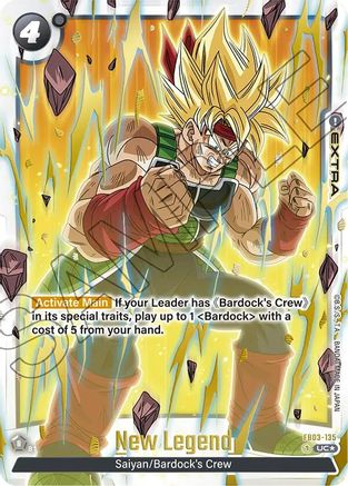 New Legend (Alternate Art) (FB03-135) - Raging Roar Alternate Art Reprints Holofoil