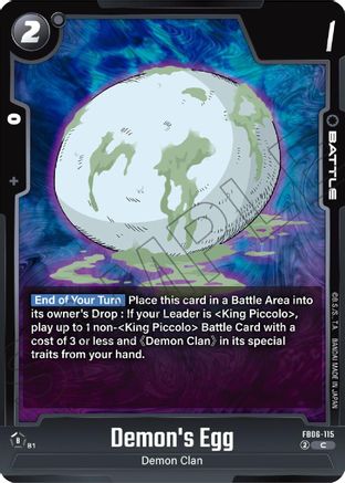 Demon's Egg (FB06-115) - Rivals Clash