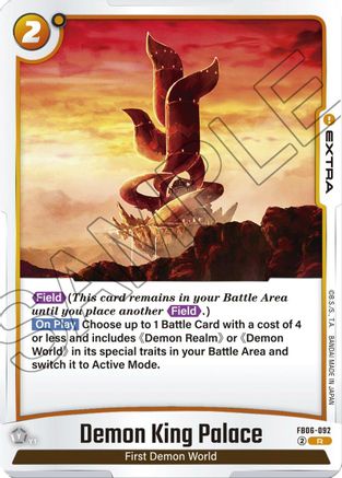 Demon King Palace (FB06-092) - Rivals Clash Holofoil