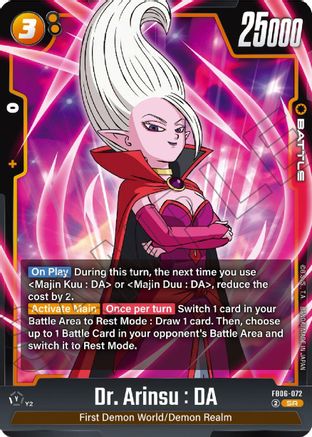Dr. Arinsu : DA - FB06-072 (FB06-072) - Rivals Clash Holofoil